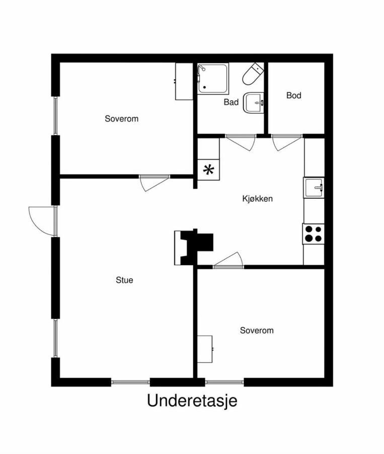 Two Bedroom Apartment Near The City Centre. Tromsø Esterno foto